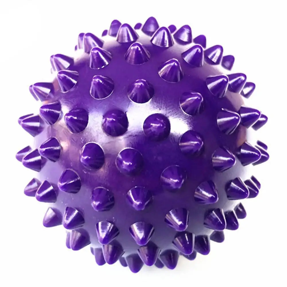 6.5CM Fitness PVC Hand Massage Ball Soles Hedgehog Sensory Training Grip the Ball Portable Physiotherapy Ball Plantar