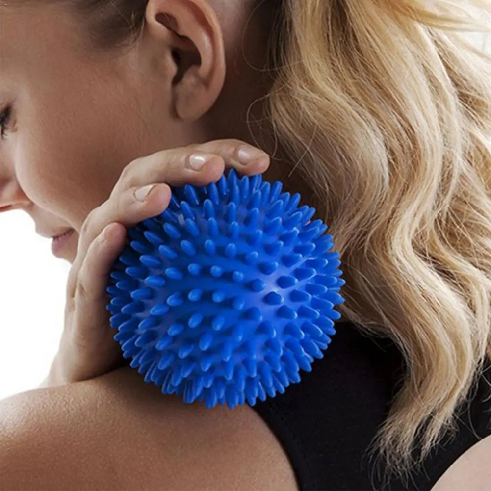 6.5CM Fitness PVC Hand Massage Ball Soles Hedgehog Sensory Training Grip the Ball Portable Physiotherapy Ball Plantar